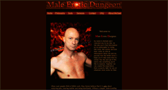 Desktop Screenshot of maleeroticdungeon.com